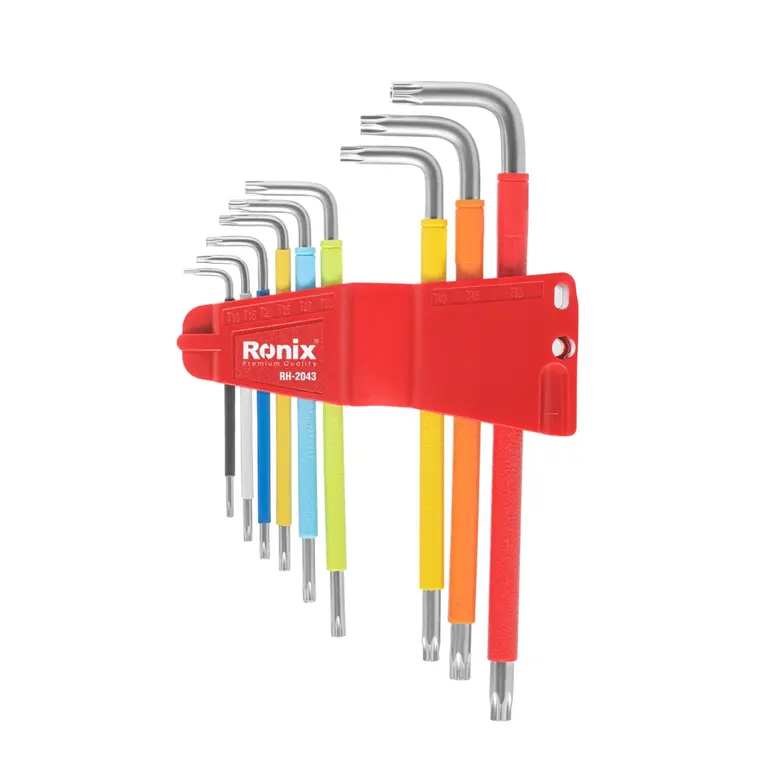 ست آلن ستاره ای رنگی بلند 9 عددی رونیکس 2043